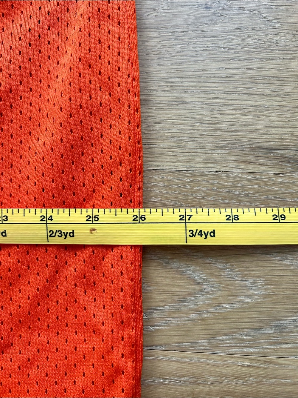 Vintage Abercrombie & Fitch Orange Mesh Hockey Jersey - Picture 16 of 16